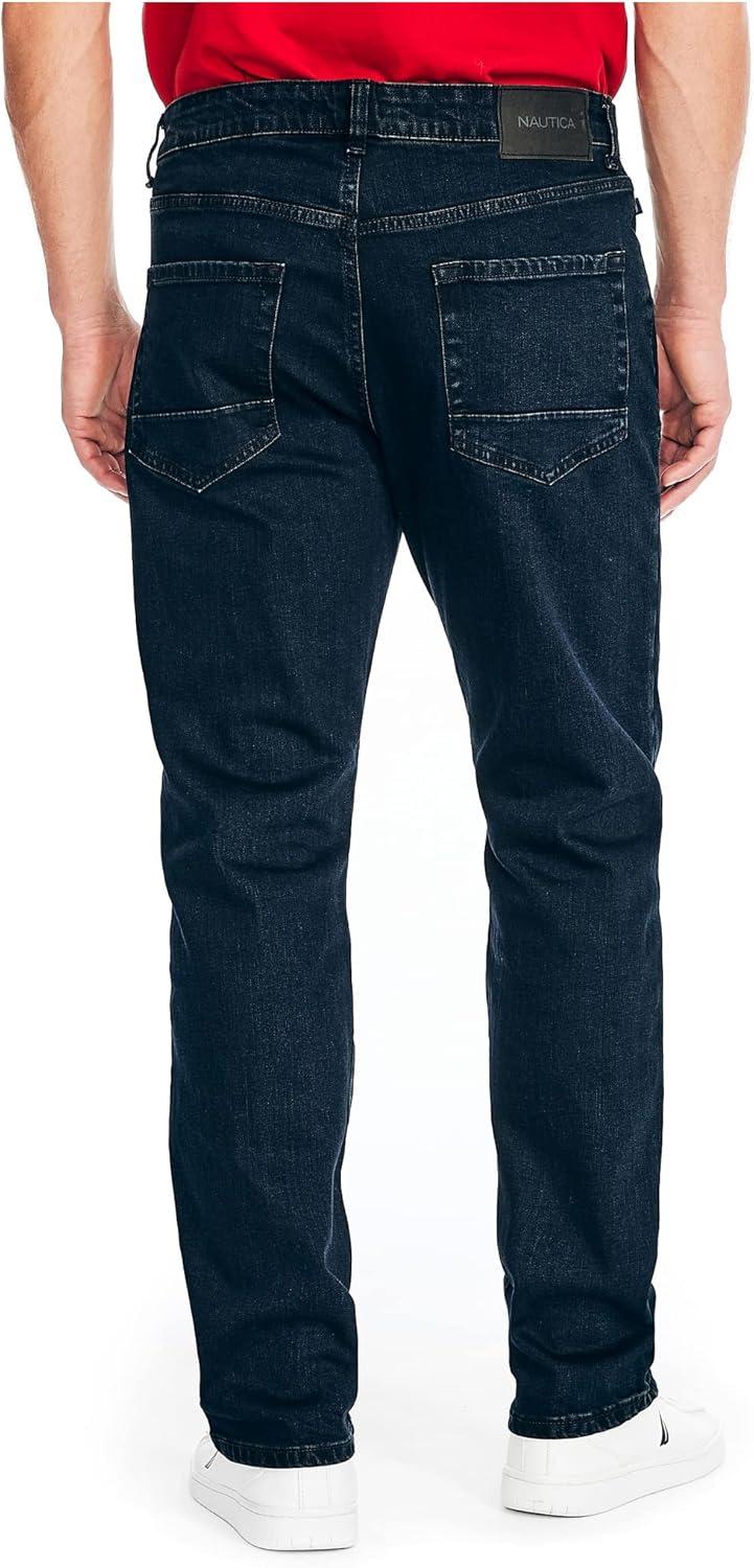imageNautica Mens Nautica Vintage Straight Stretch DenimBlack Lagoon Wash