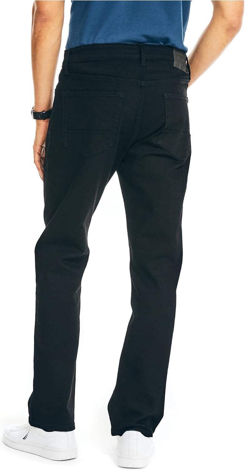 imageNautica Mens Nautica Vintage Straight Stretch DenimDenim Black Ink