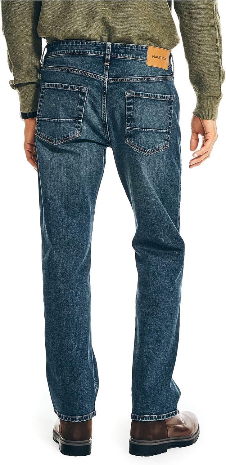 imageNautica Mens Relaxed Fit Denim JeansAtlantic Coast Wash
