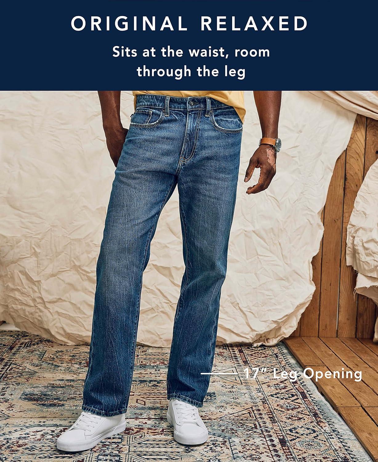 imageNautica Mens Relaxed Fit Denim JeansAtlantic Coast Wash