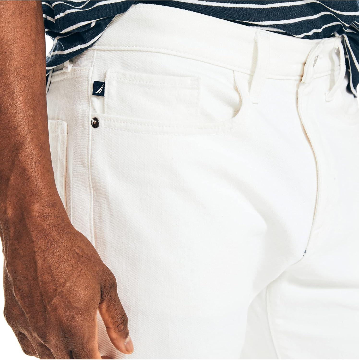 imageNautica Mens Relaxed Fit Denim JeansGlacier Bay Wash