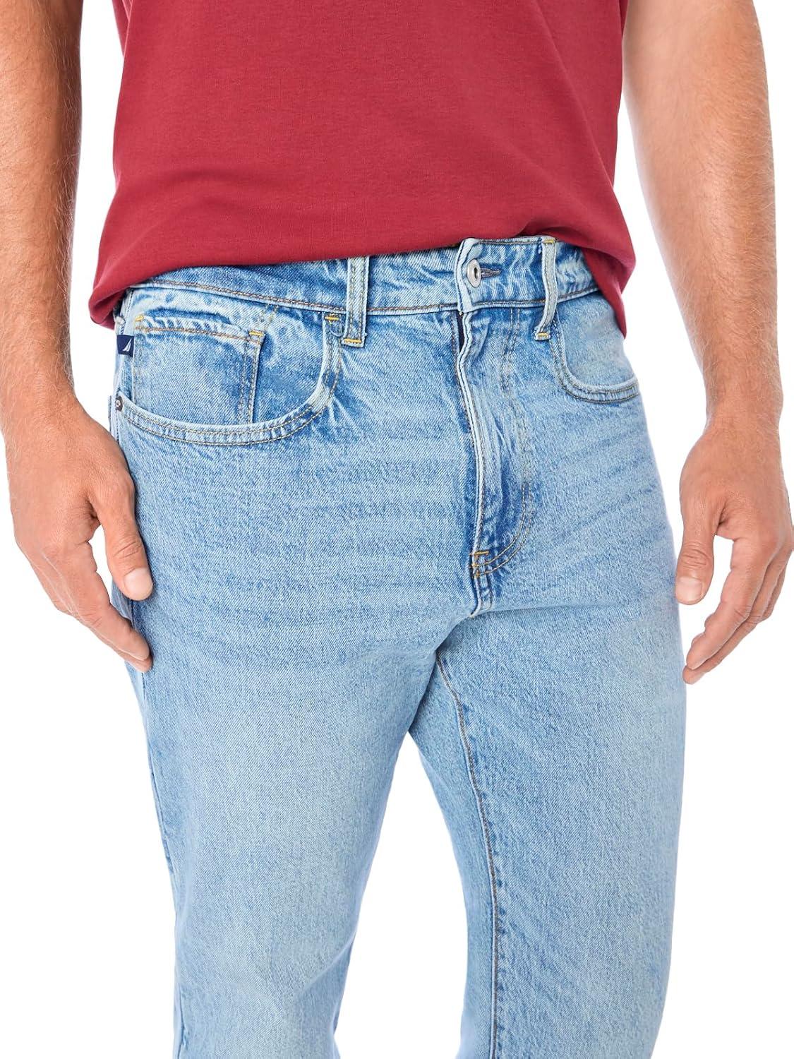 imageNautica Mens Rlxd Lt HatchAlborian Sea Wash