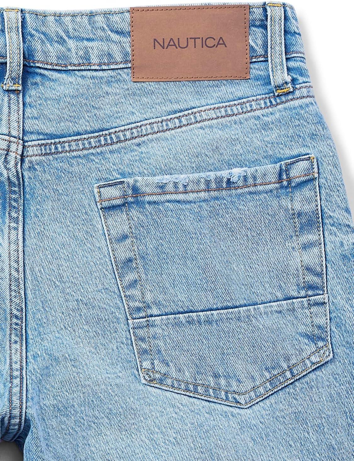 imageNautica Mens Rlxd Lt HatchAlborian Sea Wash