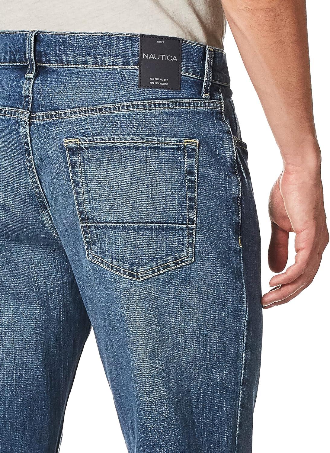 imageNautica Mens Rlxd Lt HatchGulf Stream Wash
