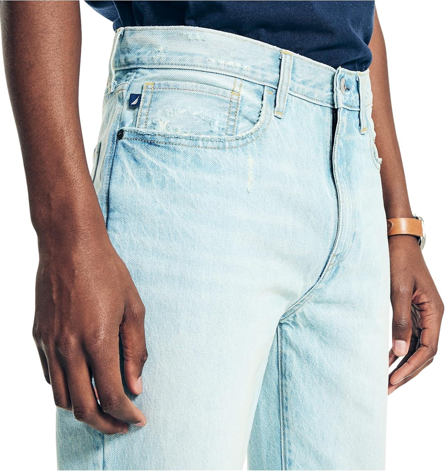 imageNautica Mens Rlxd Lt HatchOcean Shallows Wash