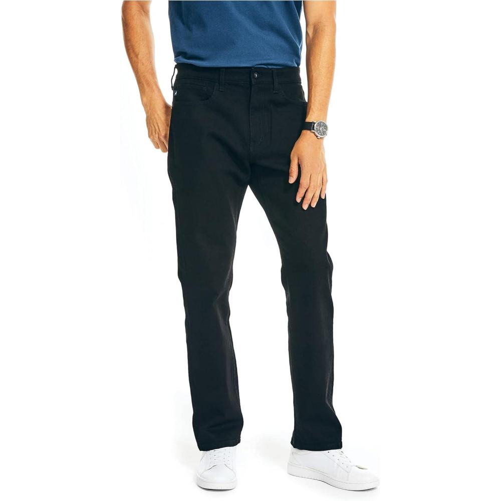imageNautica Mens Nautica Vintage Straight Stretch DenimDenim Black Ink
