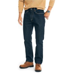 Nautica Jeans Men’s Straight Light Cross Hatch Jean(Pure Ocean Wash)