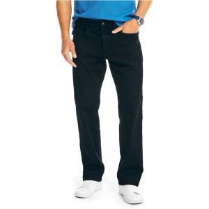Nautica Mens Big and Tall Relaxed Fit Jean(Black Ink)