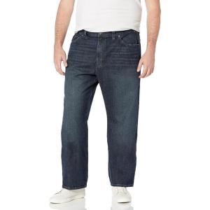 Nautica Mens Big and Tall Relaxed Fit Jean(Rigger Blue)