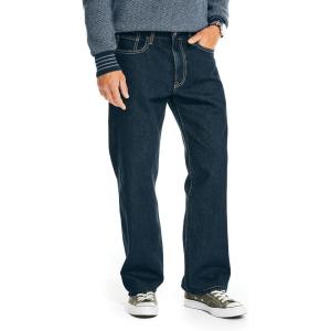 Nautica Mens Loose Fit Denim(Pure Ocean Wash)