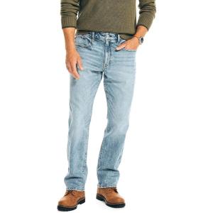 Nautica Men’s Relaxed Fit Denim Jeans(Alborian Sea Wash)