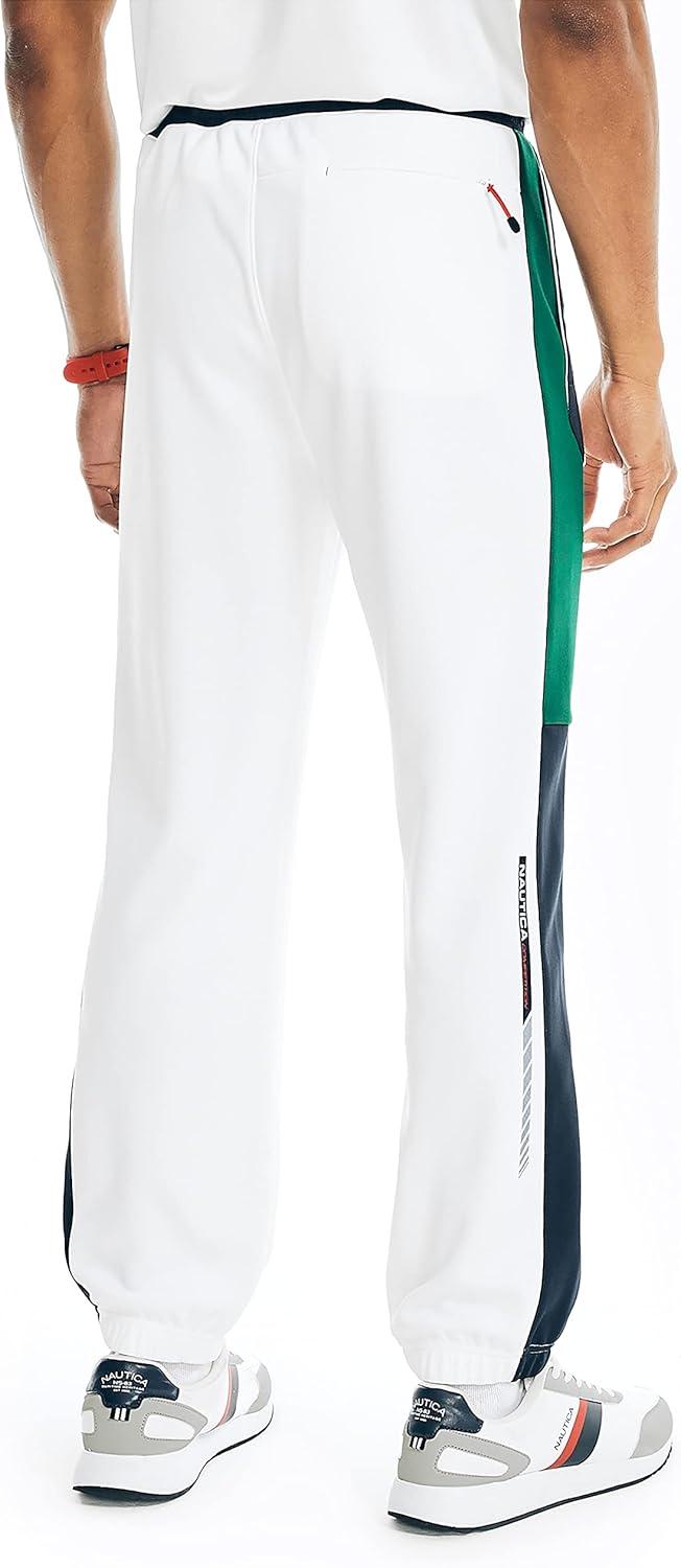 imageNautica Mens Nautica Competition Sustainably Crafted Performance Jogger PantsBright White