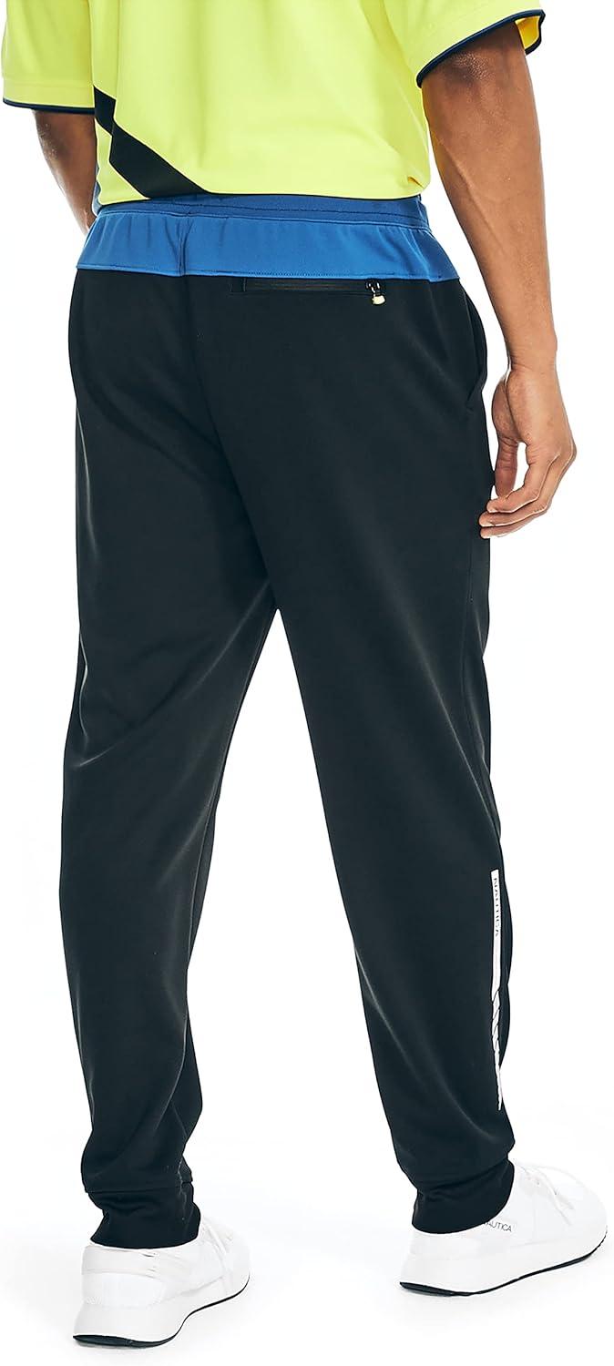 imageNautica Mens Nautica Competition Sustainably Crafted Performance Jogger PantsTrue Black