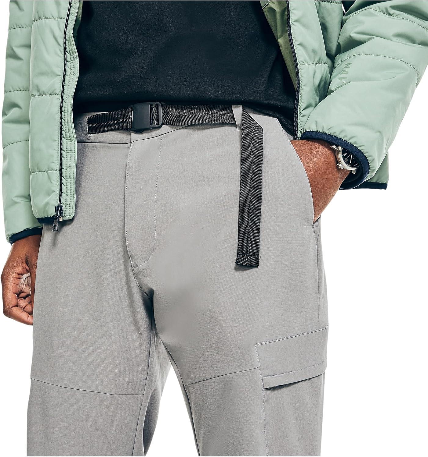 imageNautica Mens Navtech Utility PantPewter Grey