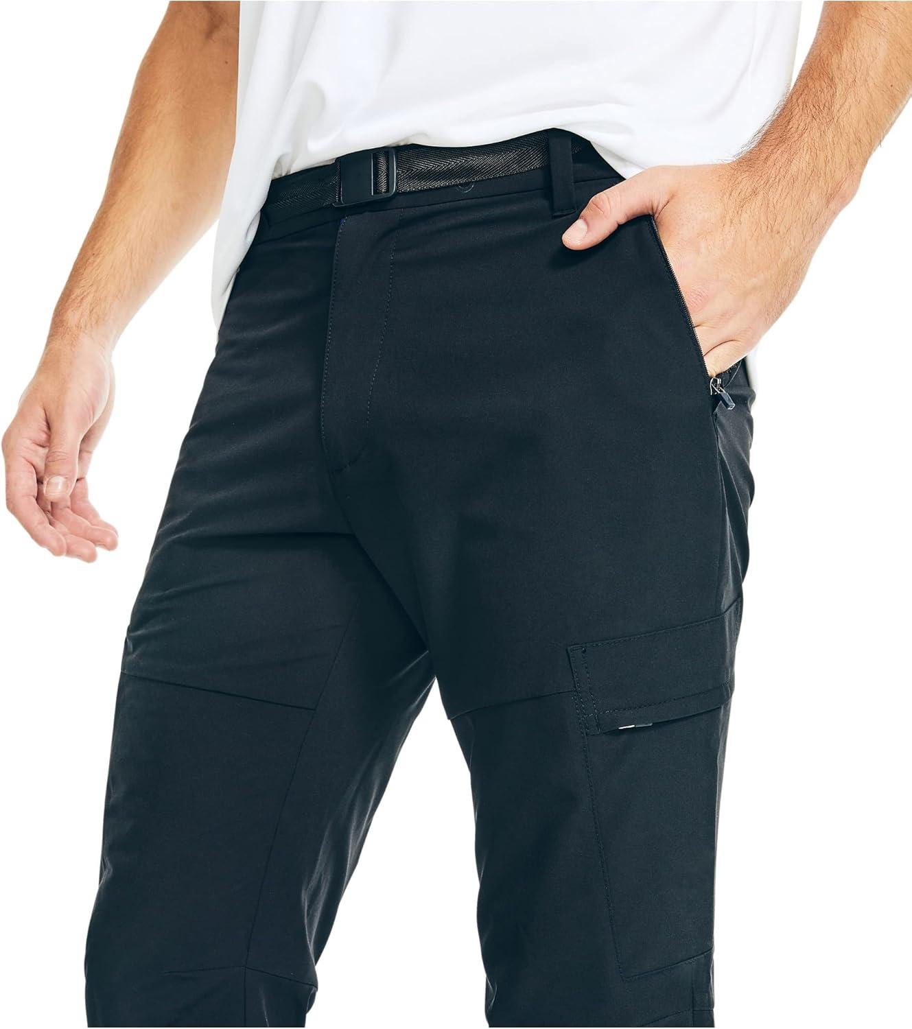 imageNautica Mens Navtech Utility PantTrue Black