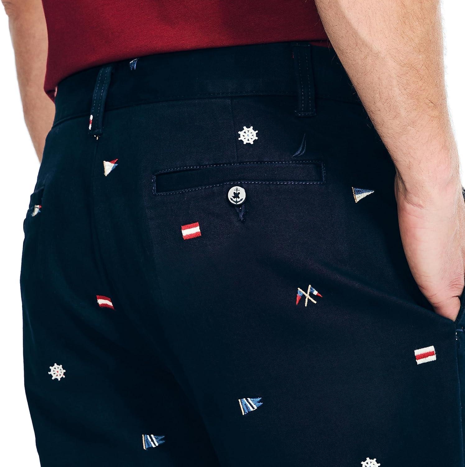 imageNautica Mens Printed PantNavy Seas