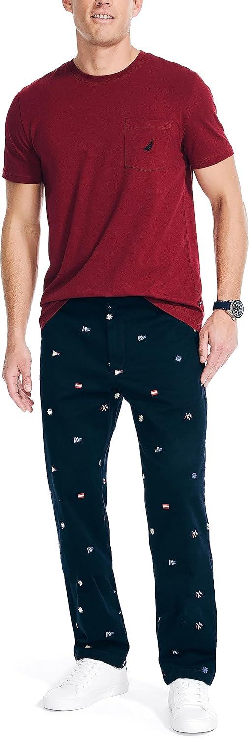 imageNautica Mens Printed PantNavy Seas