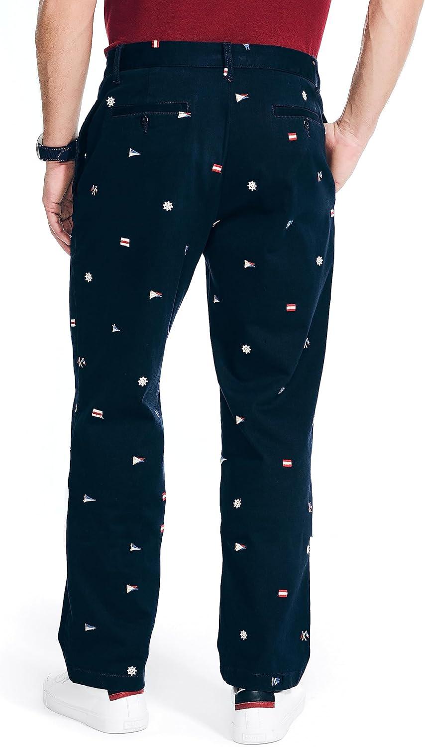 imageNautica Mens Printed PantNavy Seas