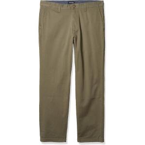Nautica Men’s Classic Fit Flat Front Stretch Solid Chino Deck Pant