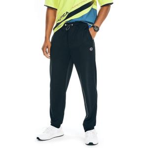 Nautica Mens Nautica Competition Sustainably Crafted Performance Jogger Pants(True Black)