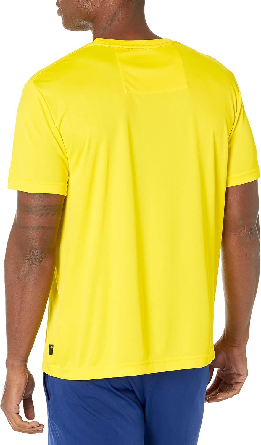 imageNautica Mens Nautica Competition Sustainably Crafted Crewneck TShirtBlazing Yellow