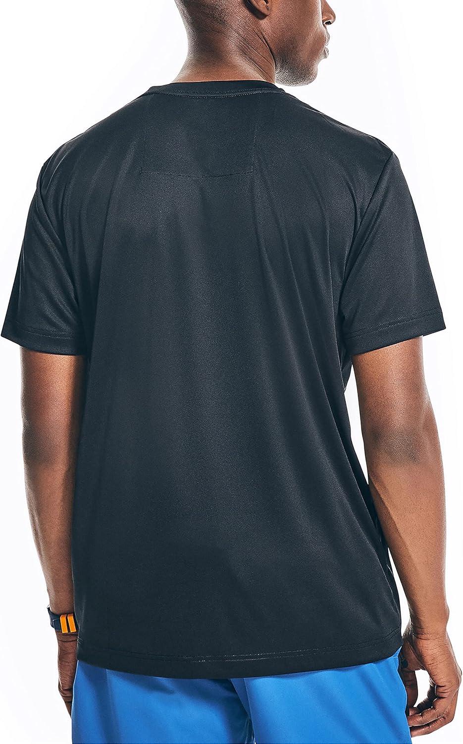 imageNautica Mens Nautica Competition Sustainably Crafted Crewneck TShirtTrue Black