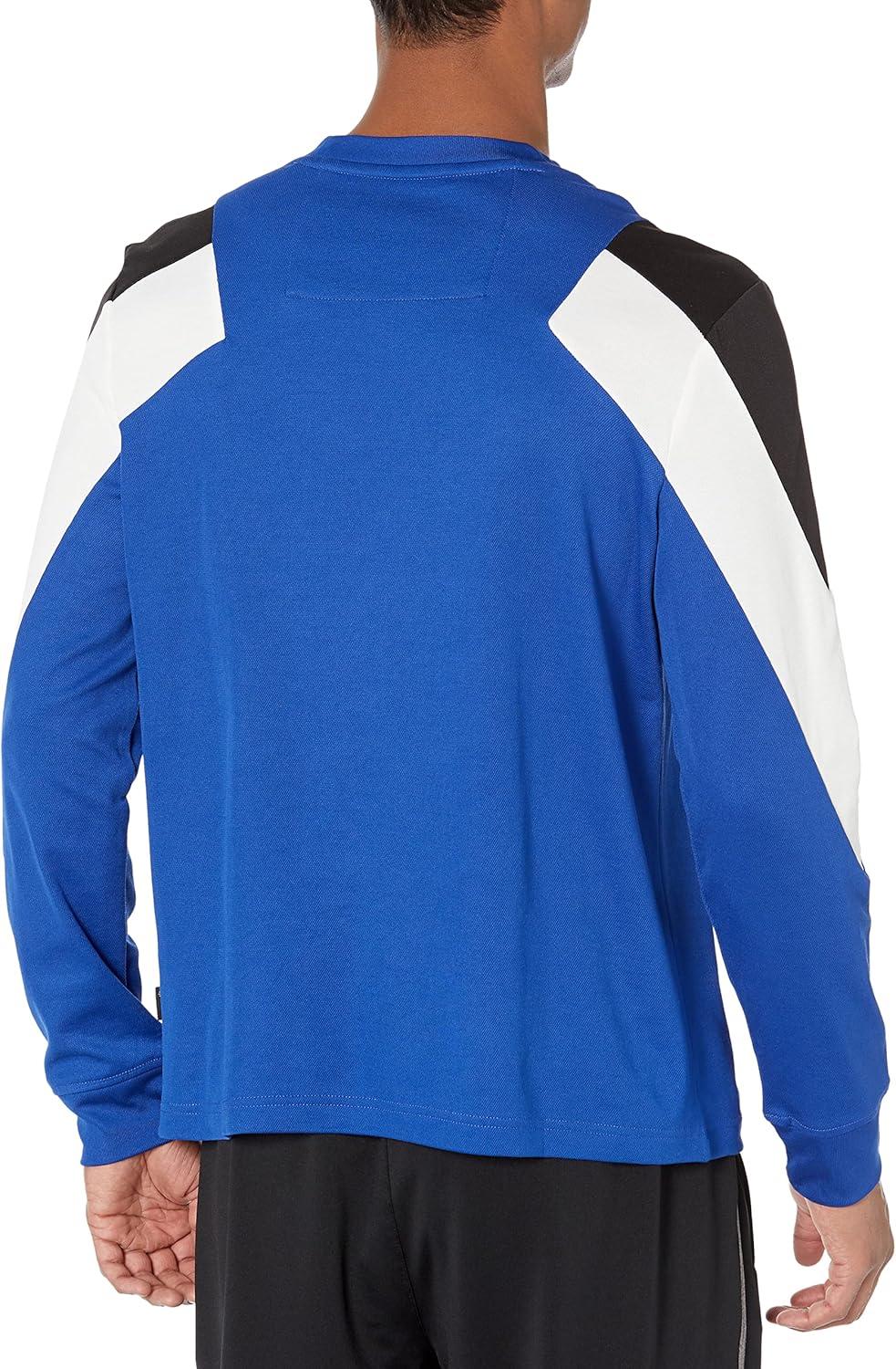 imageNautica Mens Nautica Competition Sustainably Crafted LongSleeve TShirtBright Cobalt