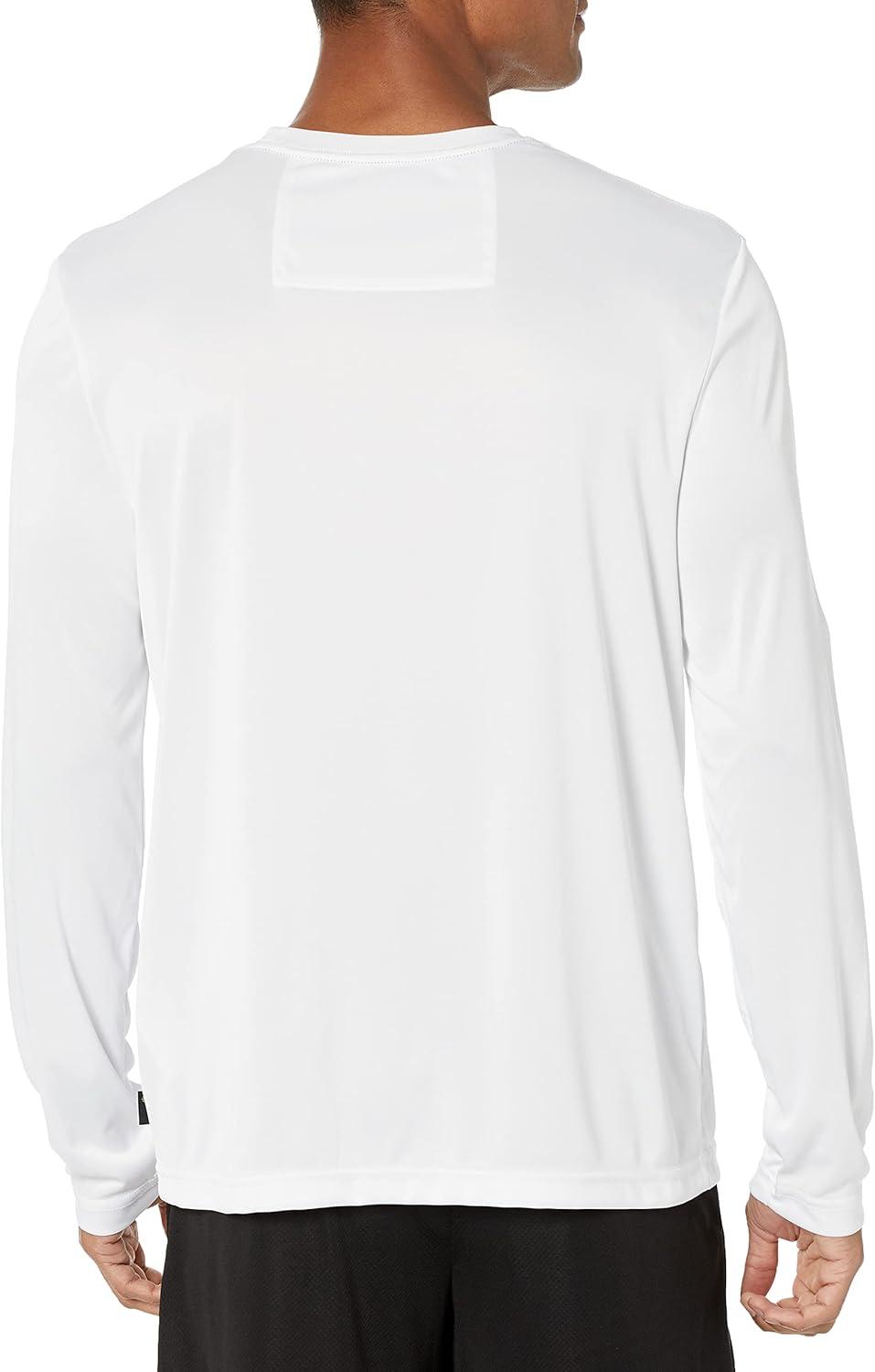 imageNautica Mens Nautica Competition Sustainably Crafted LongSleeve TShirtBright White