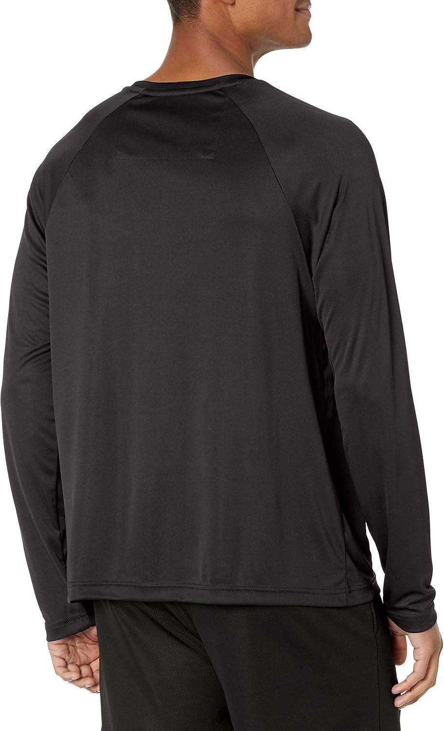 imageNautica Mens Nautica Competition Sustainably Crafted LongSleeve TShirtTrue Black