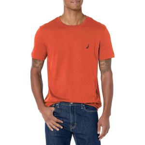 Nautica Men’s J-Class T-Shirt(Fleet Orange)