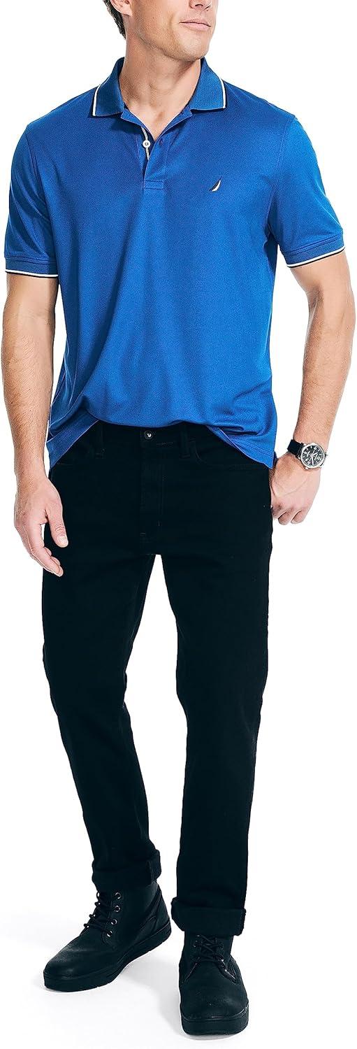 imageNautica Mens Nautica Navtech Sustainably Crafted Classic Fit PoloLimoges