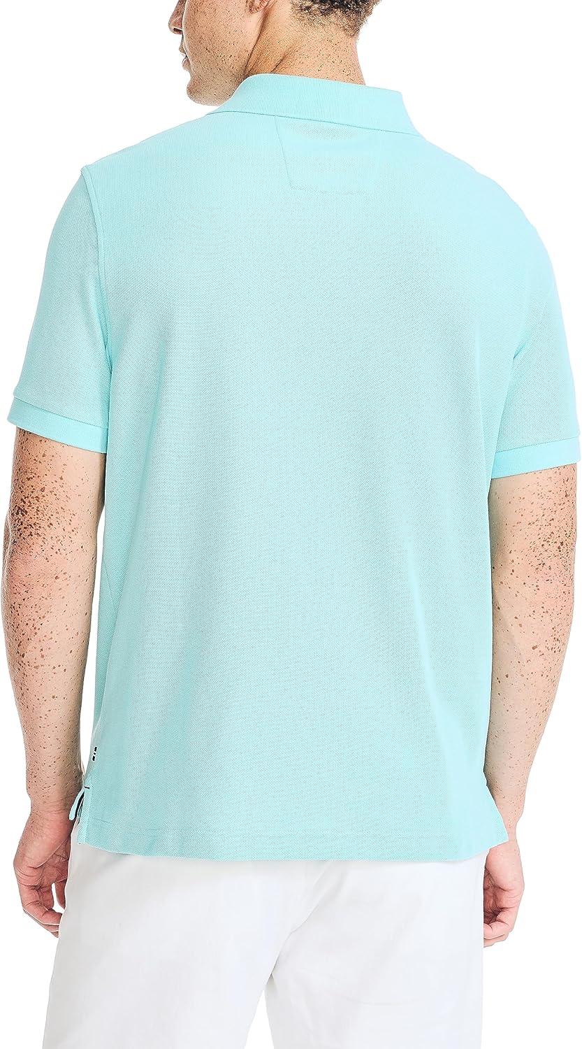 imageNautica Mens Nautica Sustainably Crafted Deck PoloAngel Blue
