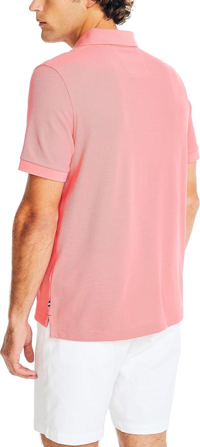 imageNautica Mens Nautica Sustainably Crafted Deck PoloTeaberry