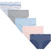 Print/Pink Bliss/Light Grey Heather/Blue