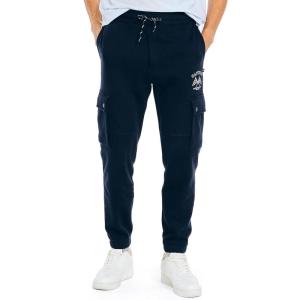 Nautica Men’s Sustainably Crafted Cargo Jogger(Navy Seas)