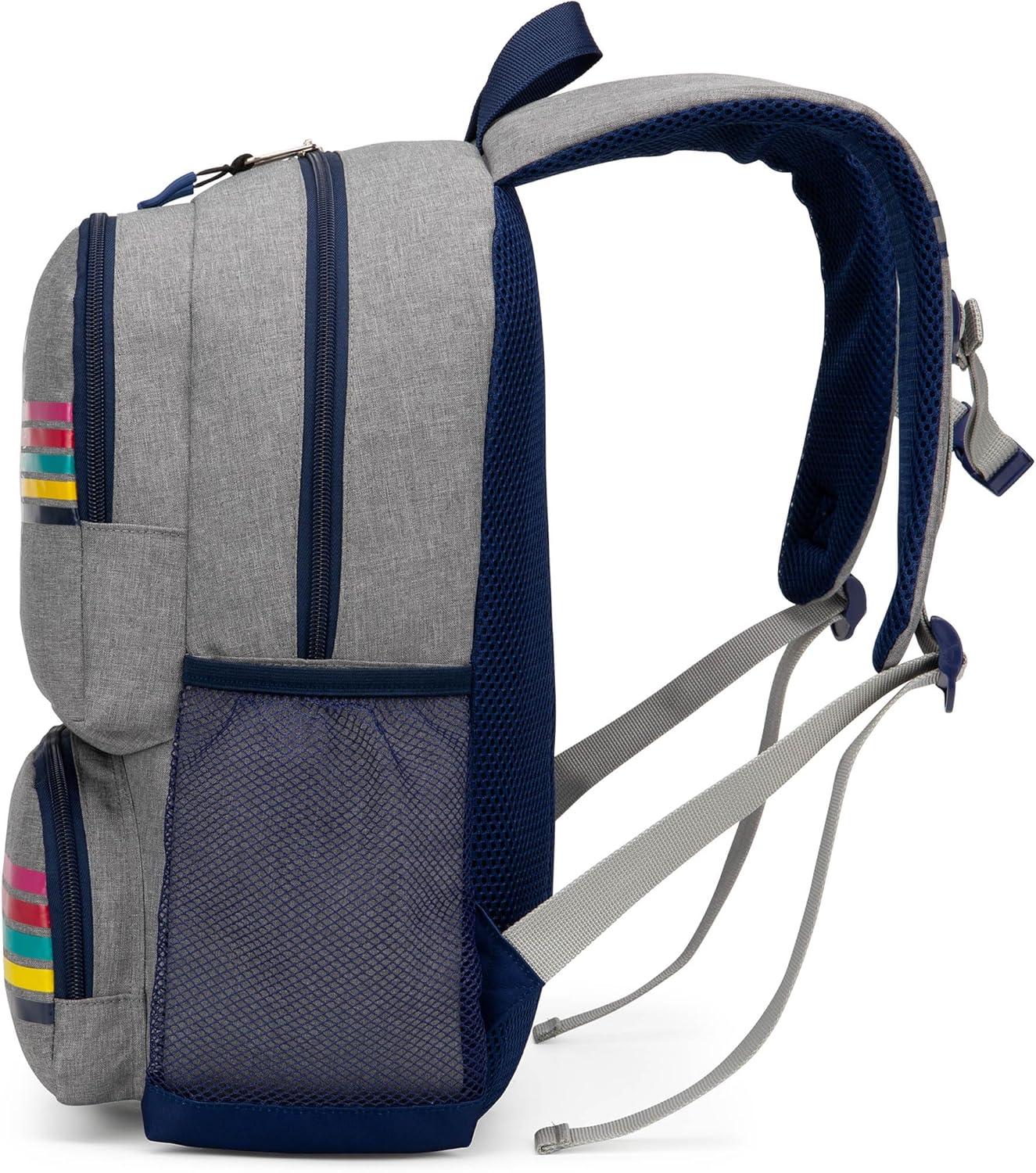 imageNautica Backpack for Kids Kindergarten Elementary Children Backpack 16 Tall SailboatsHearts