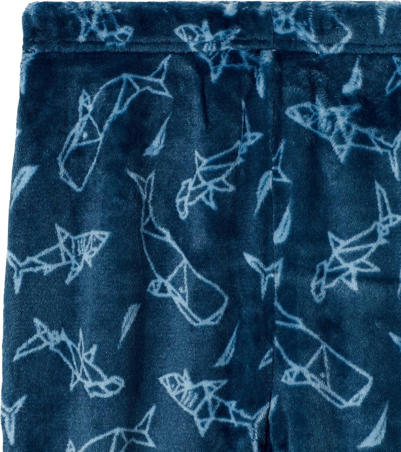 imageNautica Boys Pajama Pants for Kids 2 Pack Sleep Pant for Boys Pajamas Soft Brushed Micro Sleepwear Bottoms for Little KidsWhaleblue