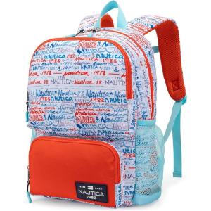 Nautica Backpack for Kids | Kindergarten, Elementary Children Backpack | 16″ Tall | Sailboats(Graffiti)