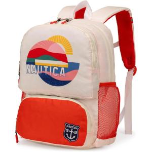 Nautica Backpack for Kids | Kindergarten, Elementary Children Backpack | 16″ Tall | Sailboats(Sunny Day)