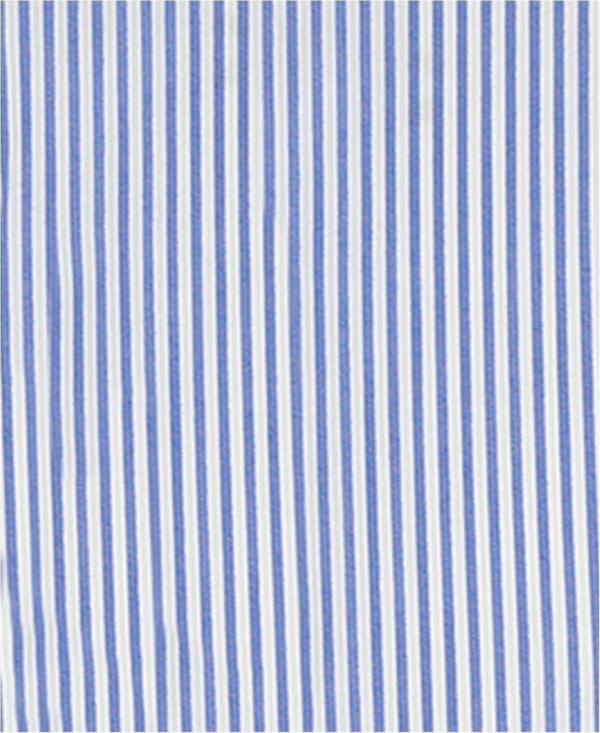 imageNautica Boys Long Sleeve ButtonDown Collared Dress Shirt with TieBlue Stripe