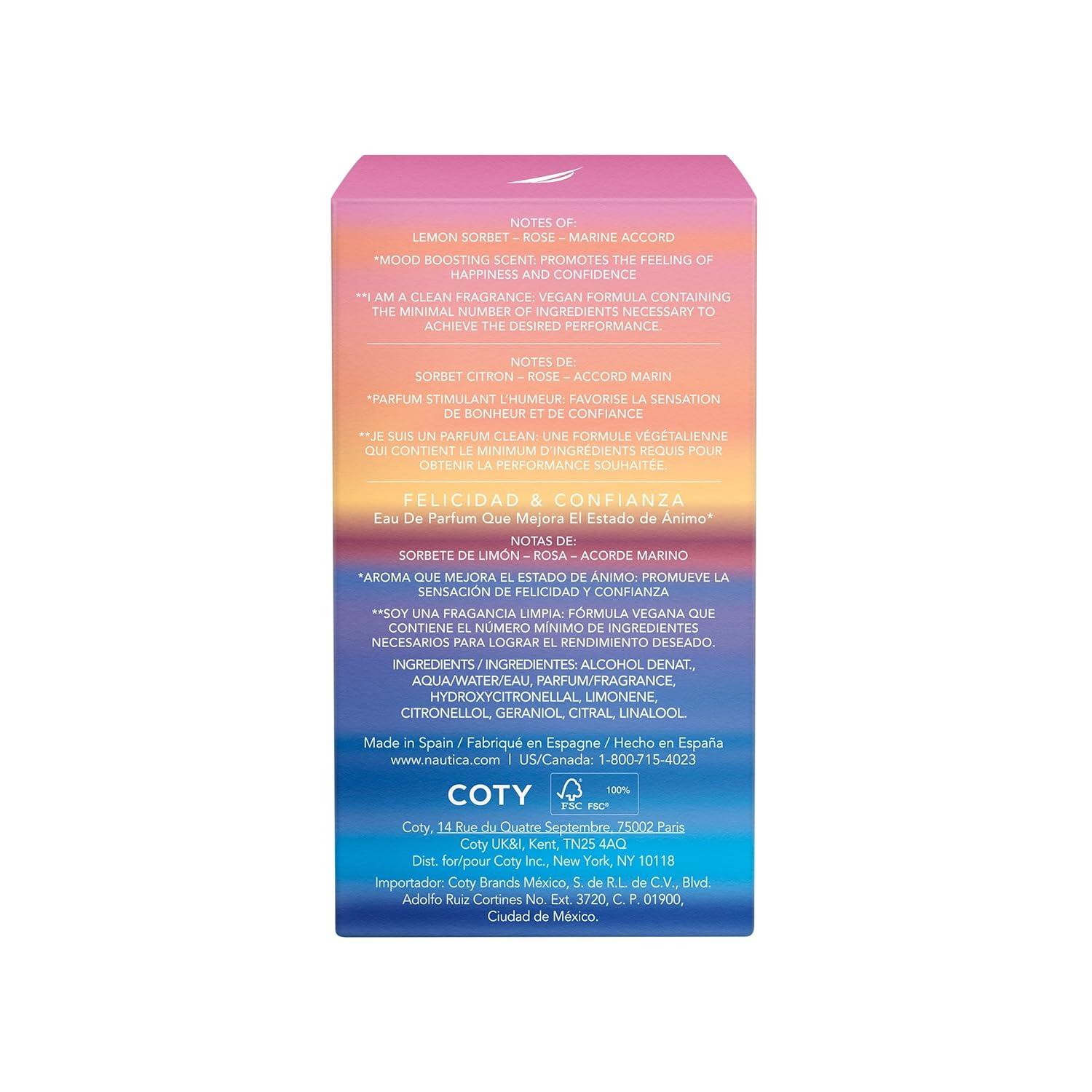 imageNautica for Her Jasmine Coast Body Mist 84 Fl Oz Pack of 1 Notes of Pear Jasmine and Musk Womens Fragrance Long Lasting MoodBoosting Fragrance Vegan Formula16 Fl Oz Pack of 1
