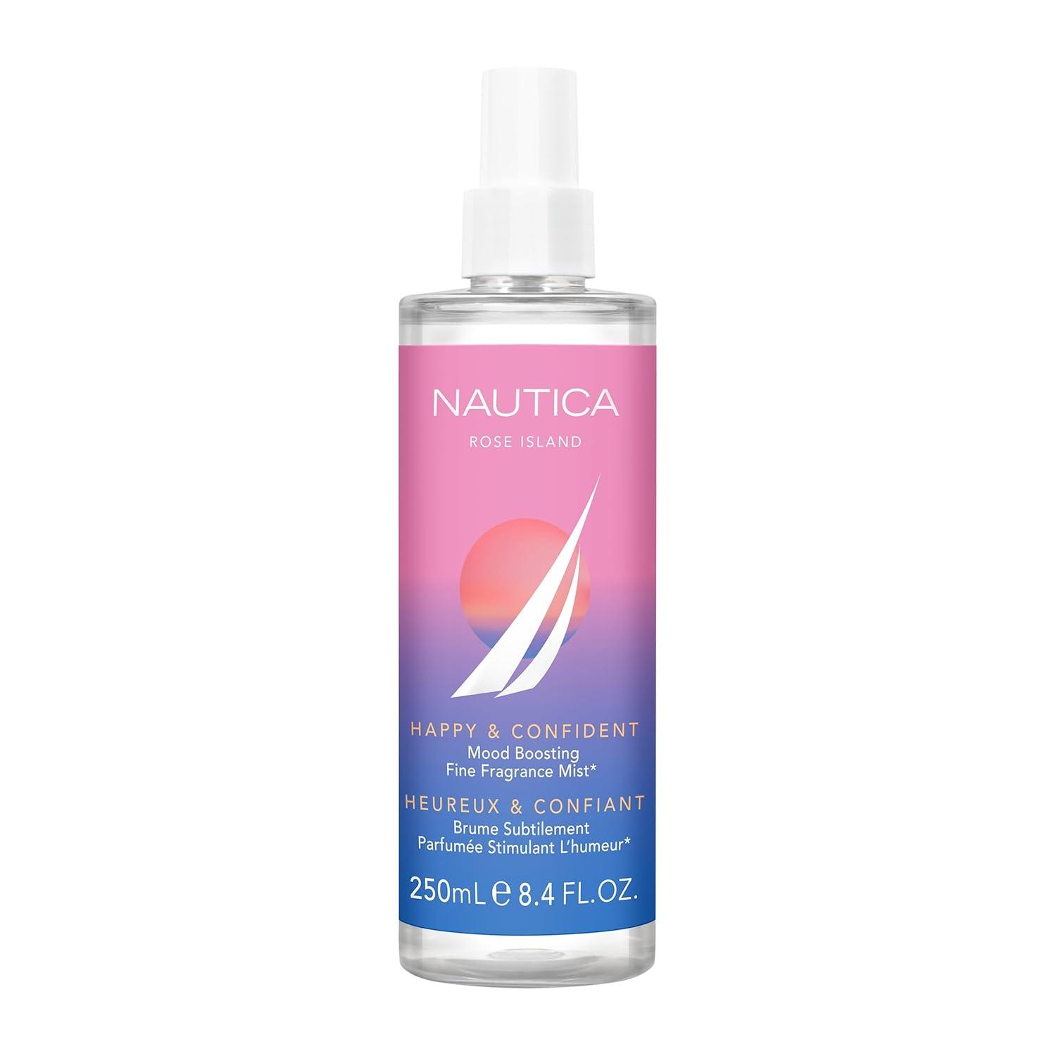 imageNautica for Her Jasmine Coast Body Mist 84 Fl Oz Pack of 1 Notes of Pear Jasmine and Musk Womens Fragrance Long Lasting MoodBoosting Fragrance Vegan Formula84 Fl Oz Pack of 1