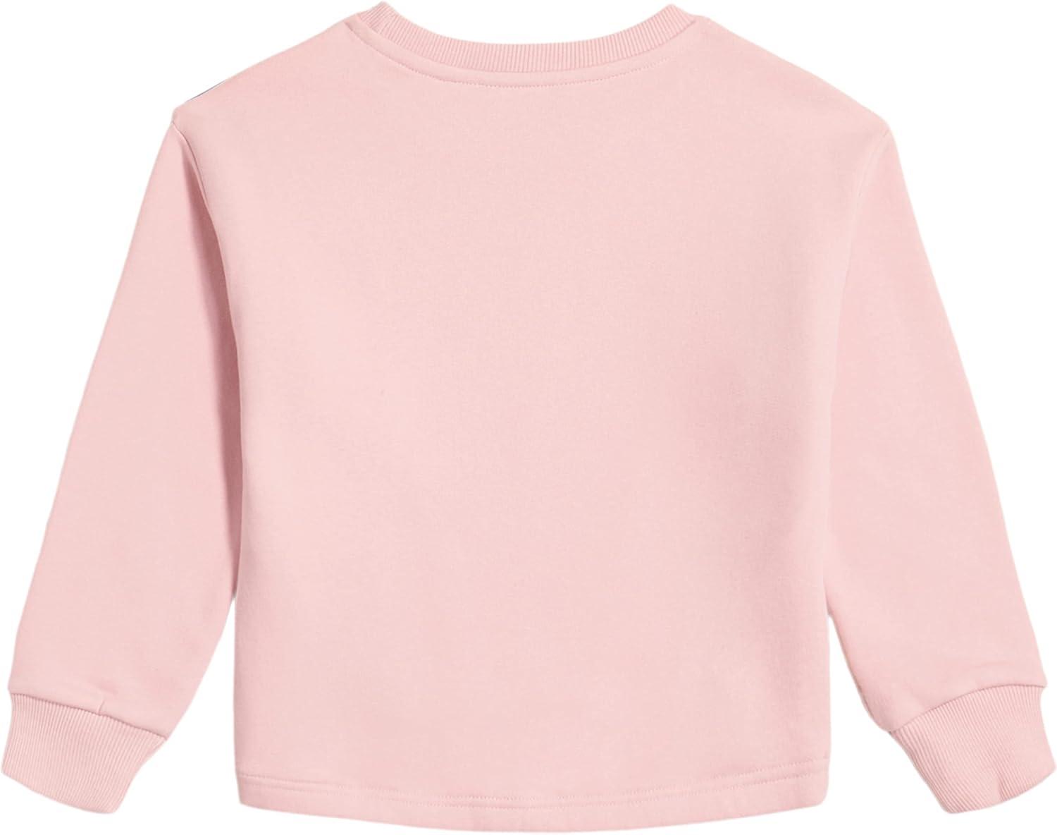 imageNautica Girls Fleece Popover Crewneck SweatshirtCoral Blush