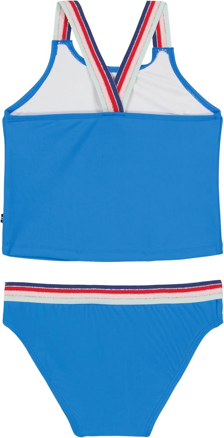 imageNautica Girls TwoPiece Bikini Swimsuit Set UPF 50 Sun Protection QuickDry Bathing SuitFrench Blue