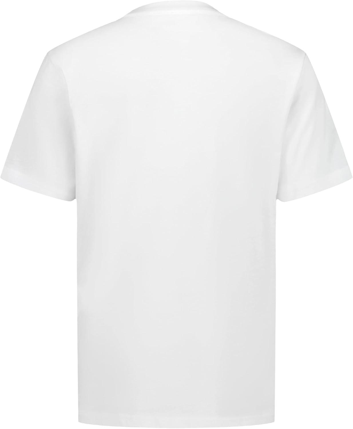 imageNautica Boys Short Sleeve Graphic Crew Neck TShirt Soft Comfortable Relaxed FitCruising Bright White