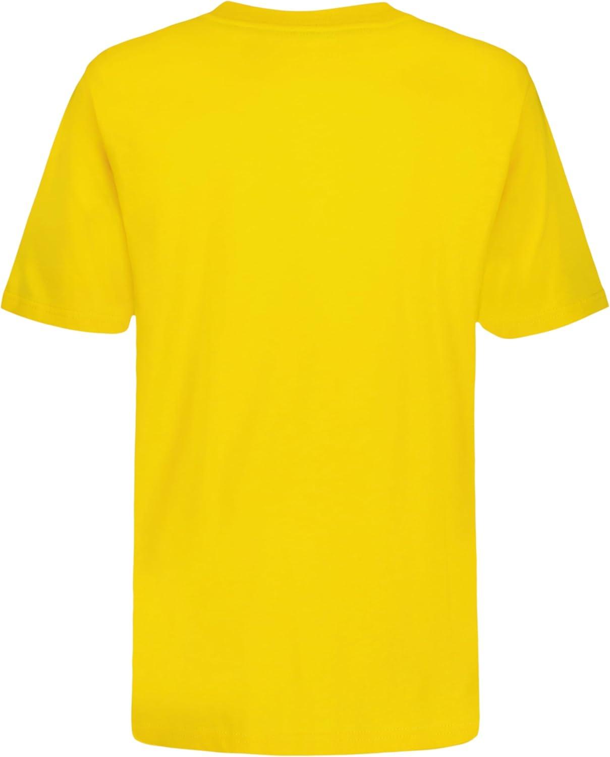imageNautica Boys Short Sleeve Solid Crew Neck TShirt Soft Comfortable Relaxed FitLemon