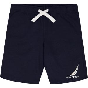 Nautica Boys Pull-on Fleece Shorts, Drawstring Closure(J-class Navy Seas)