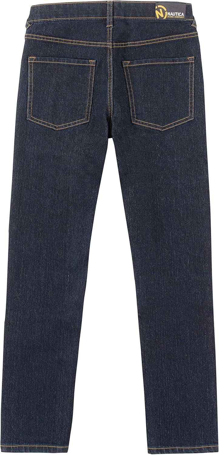 imageNautica Boys Skinny Stretch Denim PantNaval Yard Chase