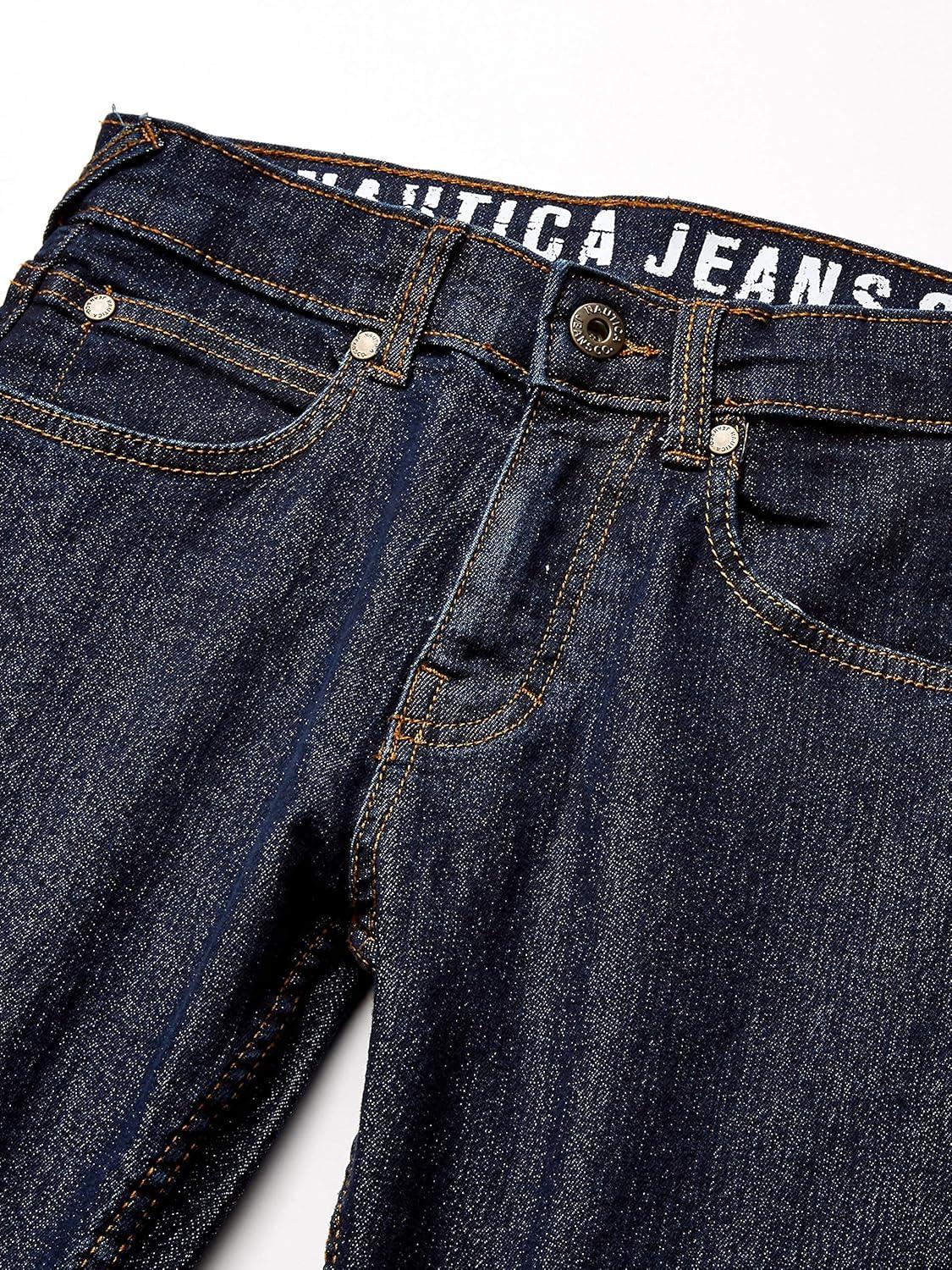 imageNautica Boys Skinny Stretch Denim PantNaval Yard Chase