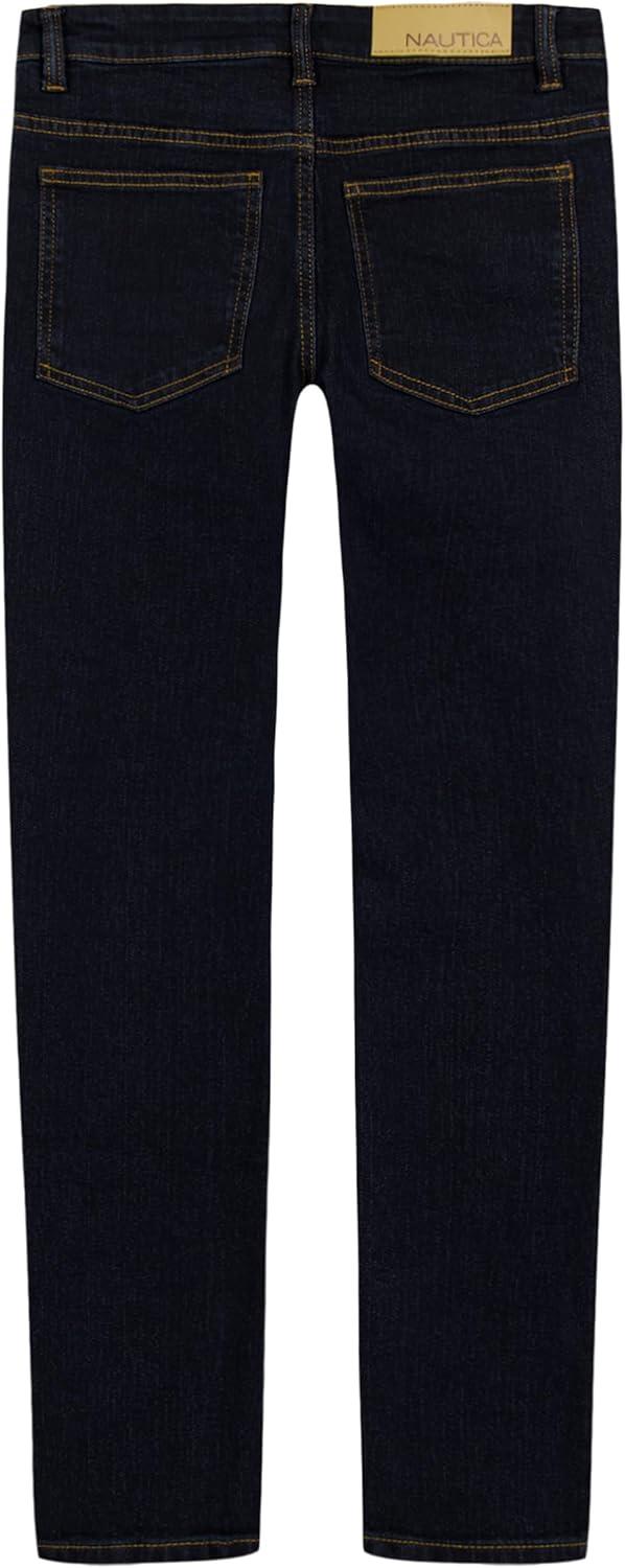 imageNautica Boys Skinny Stretch Denim PantNavy Rinse